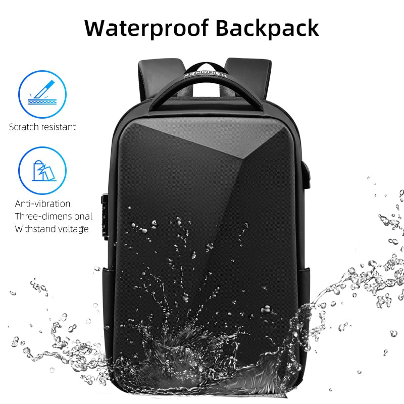 Secure & Charge Laptop Backpack - Anti-theft & USB Charging