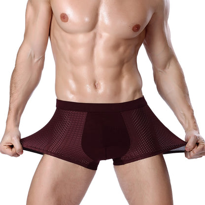 Breathable Bamboo Boxers - 4 Pack