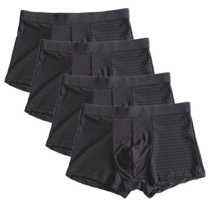 Breathable Bamboo Boxers - 4 Pack