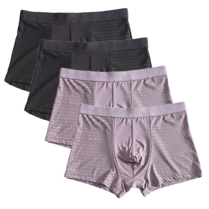 Breathable Bamboo Boxers - 4 Pack