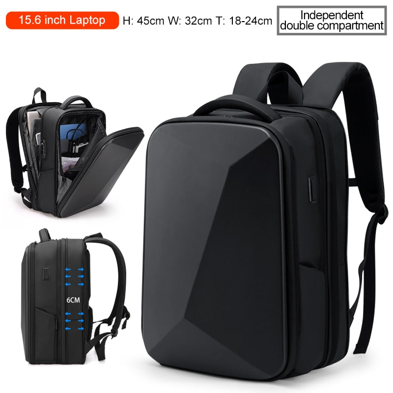 Secure & Charge Laptop Backpack - Anti-theft & USB Charging