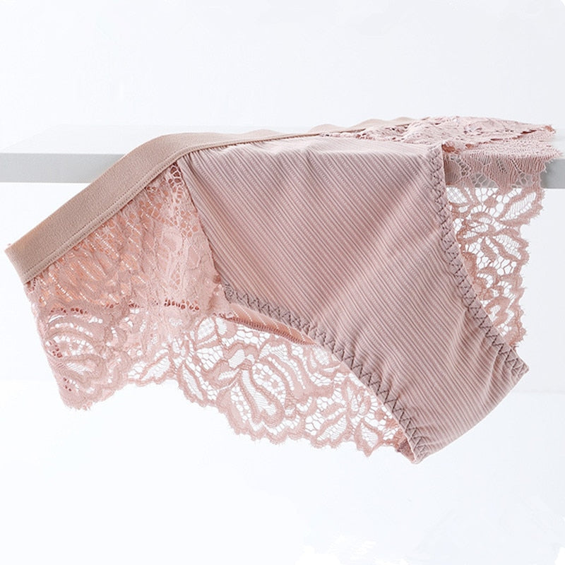 Floral Lace Panty Trio