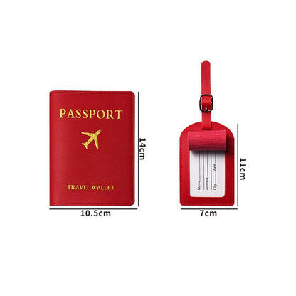 Luggage Tags and Passport Wallets (PU Leather)