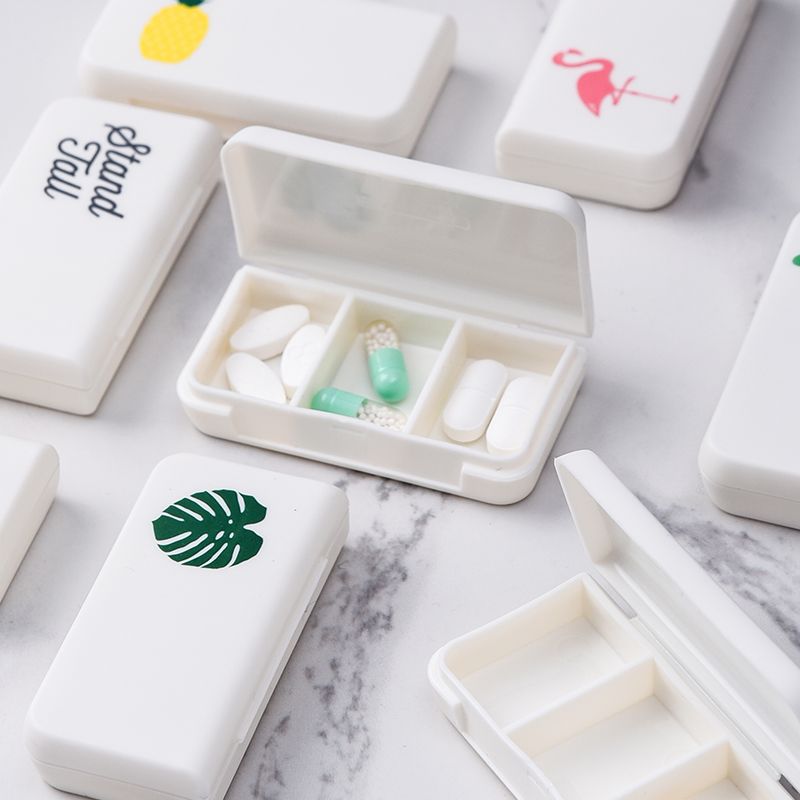 Triple Care: Mini Pill Case & Travel Medicine Box