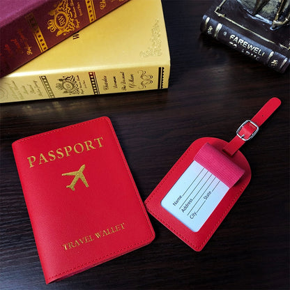 Luggage Tags and Passport Wallets (PU Leather)