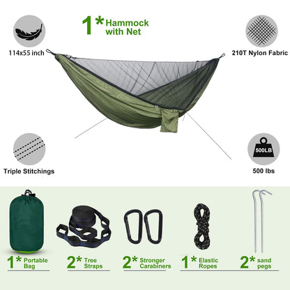 Outdoor Camping Hammock - GetHolidayReady.co.uk