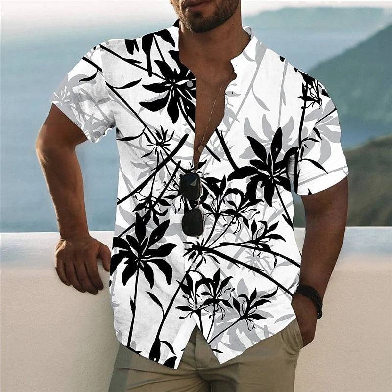 Casual Floral Beach Men's Shirt - GetHolidayReady.co.uk