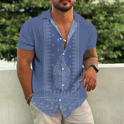 Casual Floral Beach Men's Shirt - GetHolidayReady.co.uk