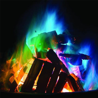 Fire Colorful Flames - GetHolidayReady.co.uk