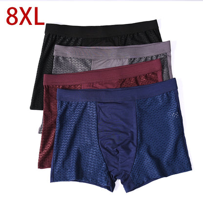 Breathable Bamboo Boxers - 4 Pack